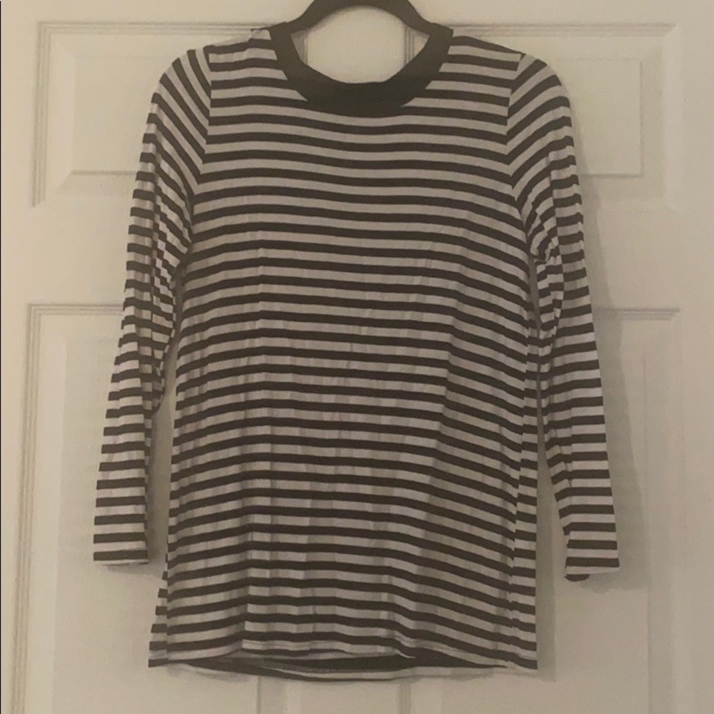 Stripped long sleeve tee 🔴